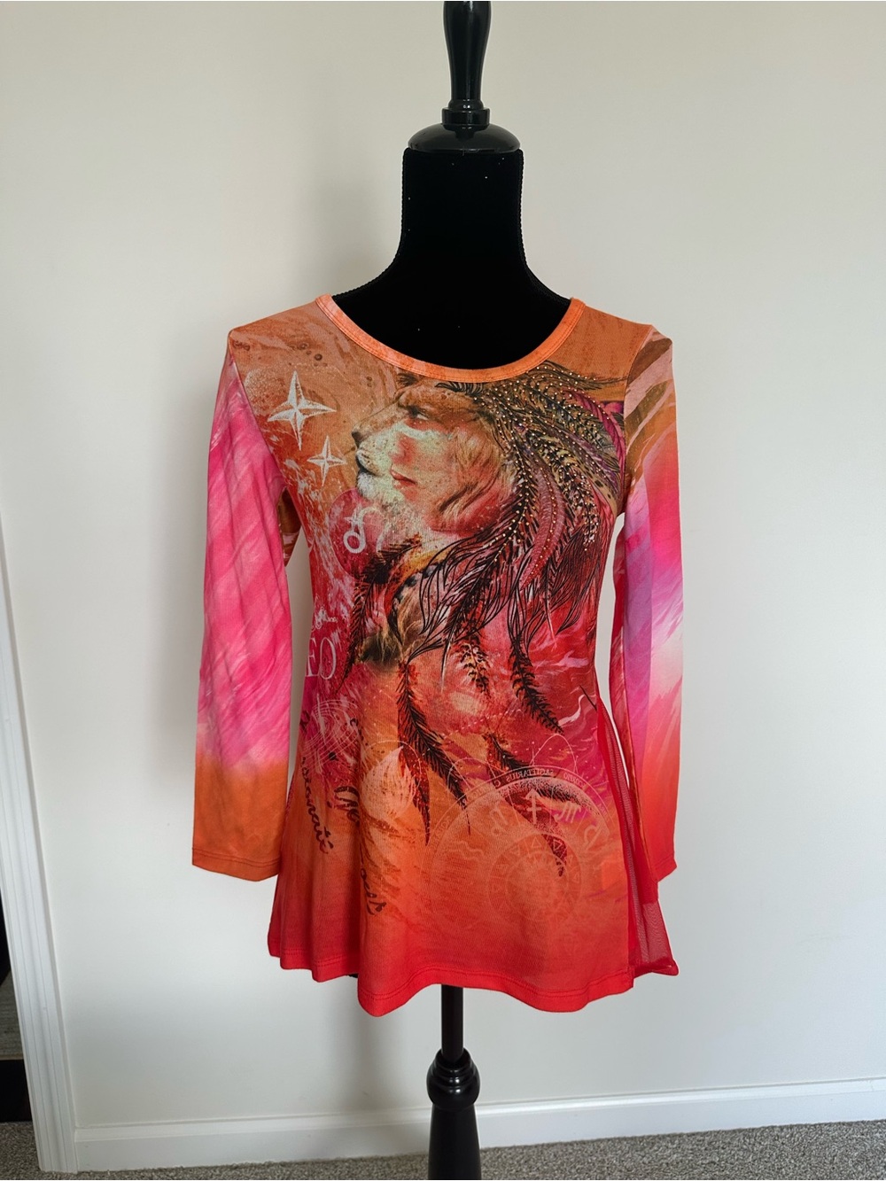Women’s One World Leo‎ Zodiac 3/4 Sleeve Shirt